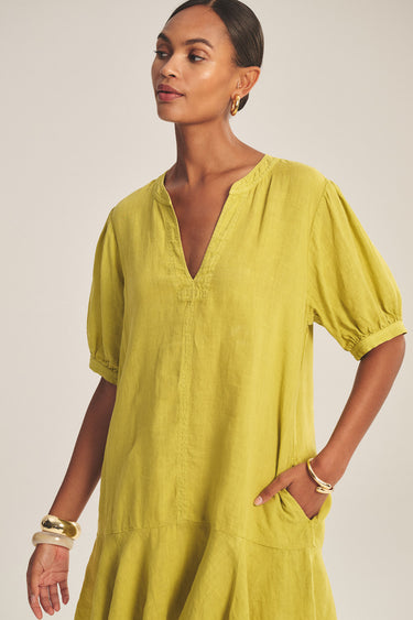 MEADOW WOVEN LINEN DRESS