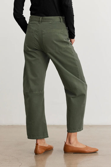BRYLIE SANDED TWILL UTILITY PANT