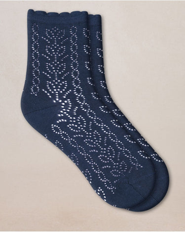 SHORT OPENWORK EAR OF WHEAT SOCKS