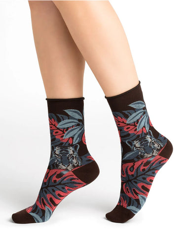 TIGER PRINT SOCKS