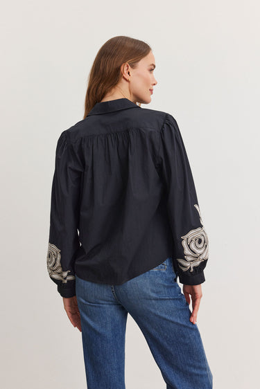 MARTINE EMBROIDERED BLOUSE