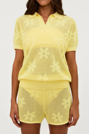 2 PIECE BUTTER BLOSSOM JACQUARD SET