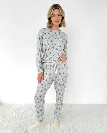 HOLIDAY DOG MARNA PILLOWSOFT PJ SET