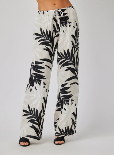 WIDE LEG MAUI PRINT PANT