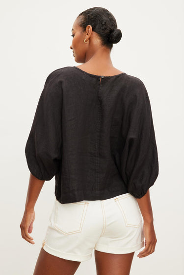 CASS LINEN TOP