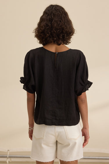 EMILY LINEN TOP