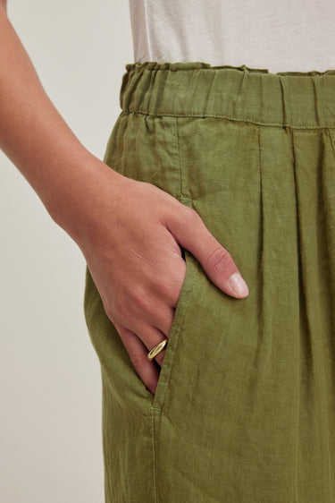 GINI WOVEN LINEN PANT